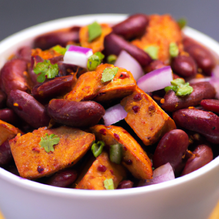 Low-Cal Kidney Bean and Colocasia Bowl

Here’s a delicious, aromatic, and h