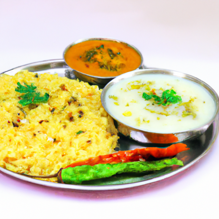 Sabudana Khichdi Thali