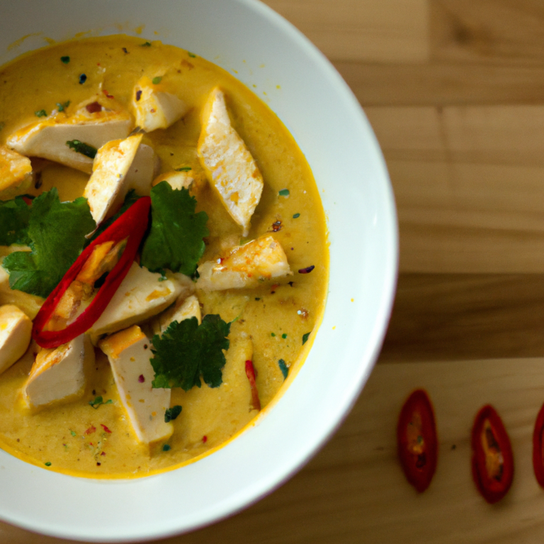 Coconut Chicken Curry Bowl